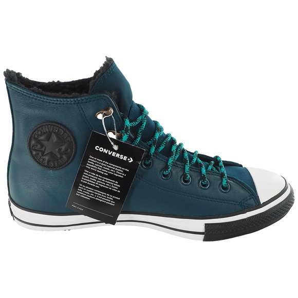 Converse Chuck Taylor All Star High Gore-Tex "Midnight Green" Sneaker - Picture 3 of 10